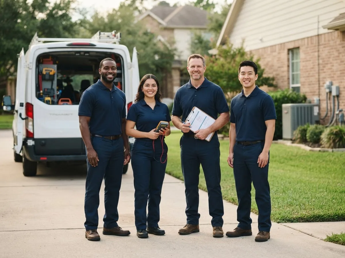 Certified HVAC technician near Adkins, TX